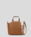 BOLSO TOTE PEQUEÑO PERFORADO K/CIRCLE CARAMEL